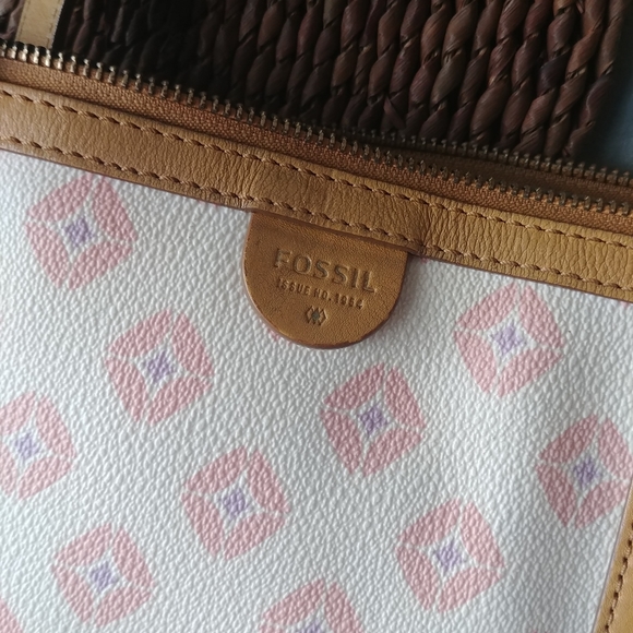 Fossil Sydney coated canvas and leather tote - Picture 2 of 10